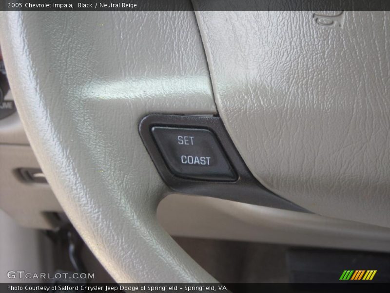 Black / Neutral Beige 2005 Chevrolet Impala