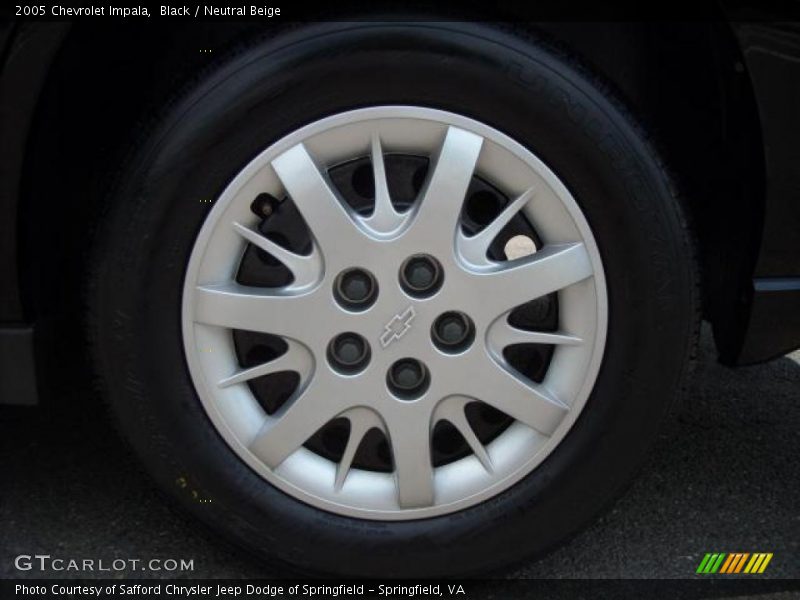 Black / Neutral Beige 2005 Chevrolet Impala