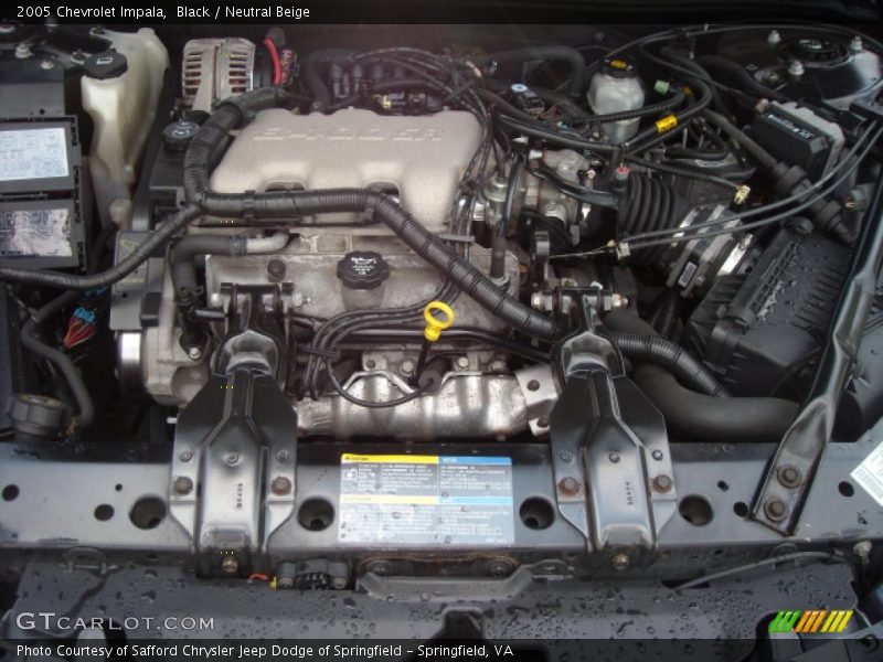 Black / Neutral Beige 2005 Chevrolet Impala