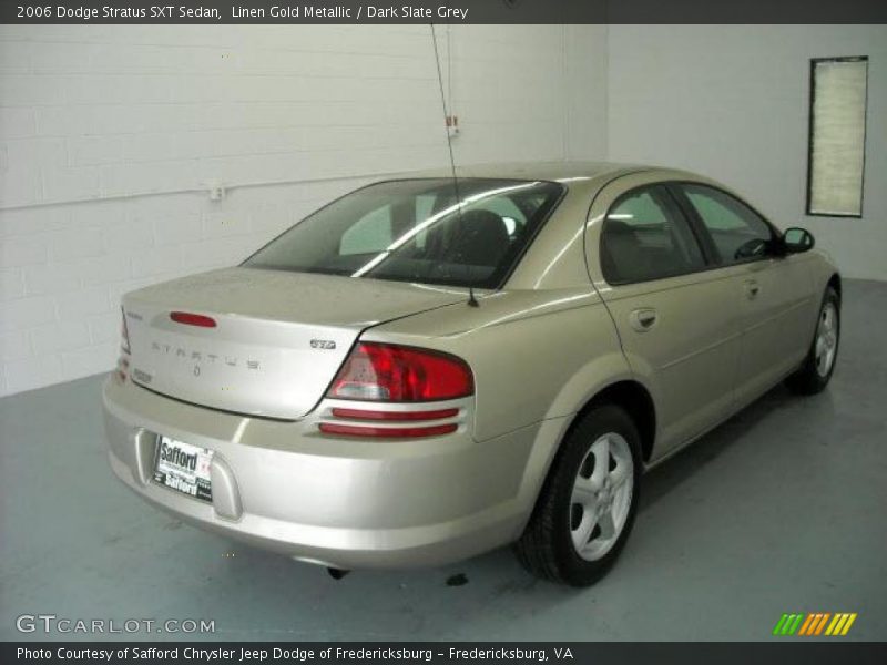 Linen Gold Metallic / Dark Slate Grey 2006 Dodge Stratus SXT Sedan