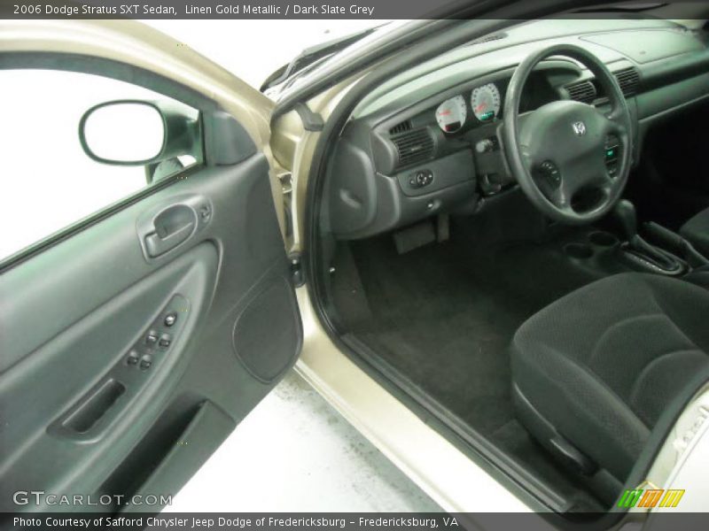 Linen Gold Metallic / Dark Slate Grey 2006 Dodge Stratus SXT Sedan