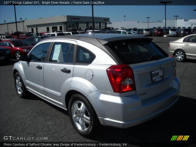 Bright Silver Metallic / Pastel Slate Gray/Blue 2007 Dodge Caliber SXT