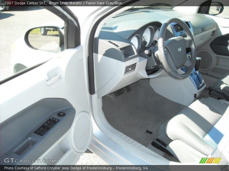 Bright Silver Metallic / Pastel Slate Gray/Blue 2007 Dodge Caliber SXT