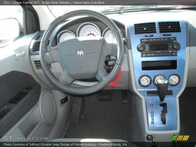 Bright Silver Metallic / Pastel Slate Gray/Blue 2007 Dodge Caliber SXT