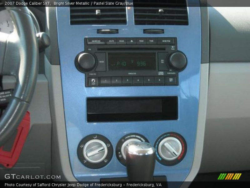 Bright Silver Metallic / Pastel Slate Gray/Blue 2007 Dodge Caliber SXT