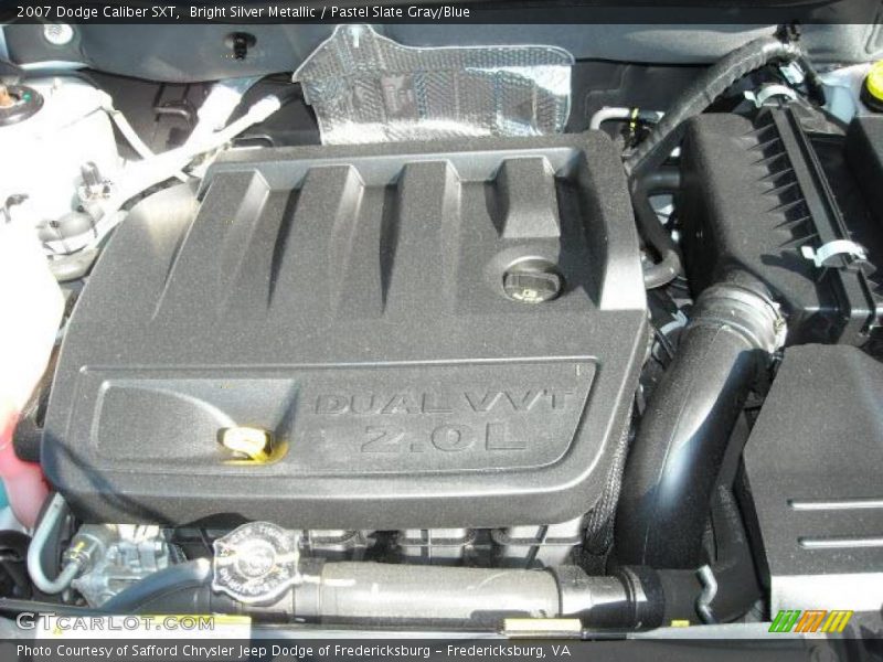 Bright Silver Metallic / Pastel Slate Gray/Blue 2007 Dodge Caliber SXT