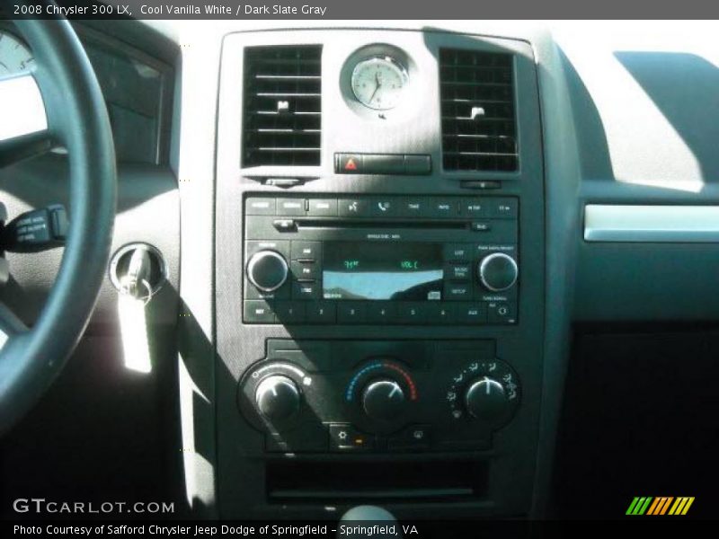 Cool Vanilla White / Dark Slate Gray 2008 Chrysler 300 LX