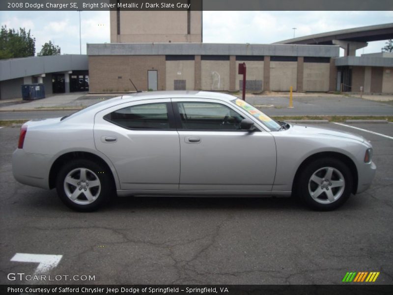 Bright Silver Metallic / Dark Slate Gray 2008 Dodge Charger SE