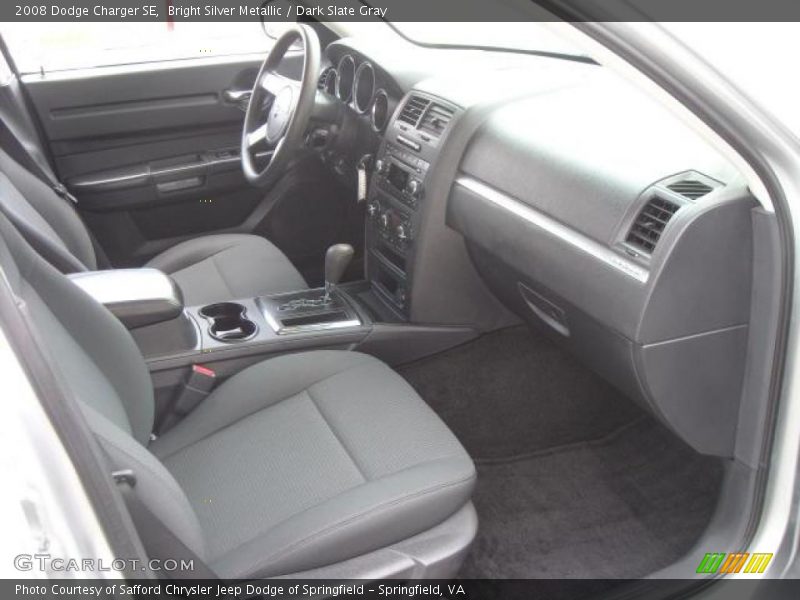 Bright Silver Metallic / Dark Slate Gray 2008 Dodge Charger SE