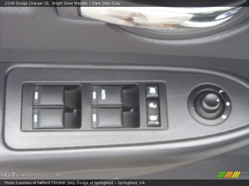 Bright Silver Metallic / Dark Slate Gray 2008 Dodge Charger SE