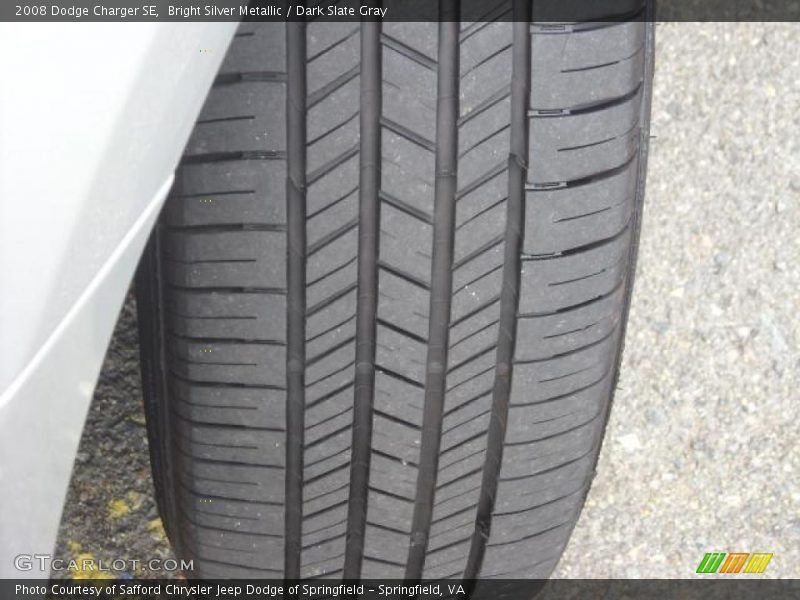 Bright Silver Metallic / Dark Slate Gray 2008 Dodge Charger SE