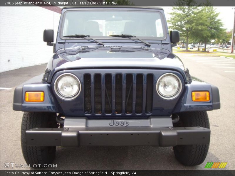 Midnight Blue Pearl / Dark Slate Gray 2006 Jeep Wrangler X 4x4