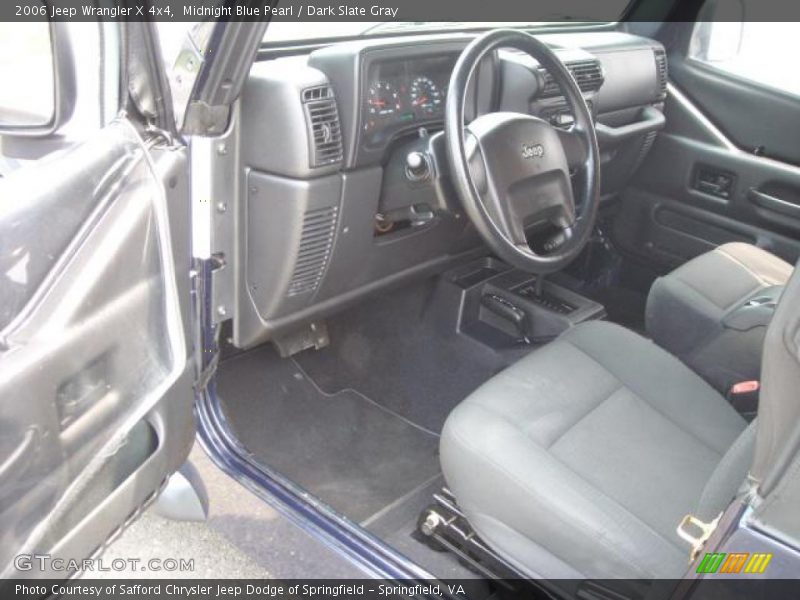 Midnight Blue Pearl / Dark Slate Gray 2006 Jeep Wrangler X 4x4