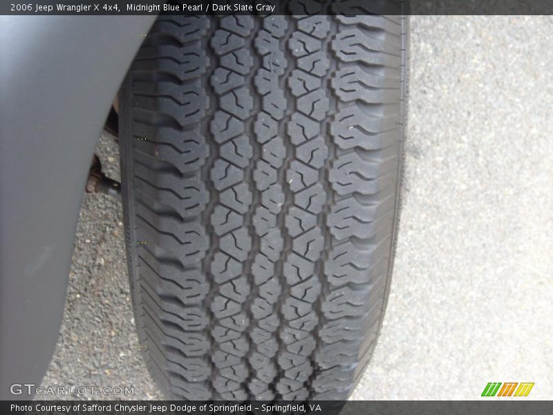 Midnight Blue Pearl / Dark Slate Gray 2006 Jeep Wrangler X 4x4
