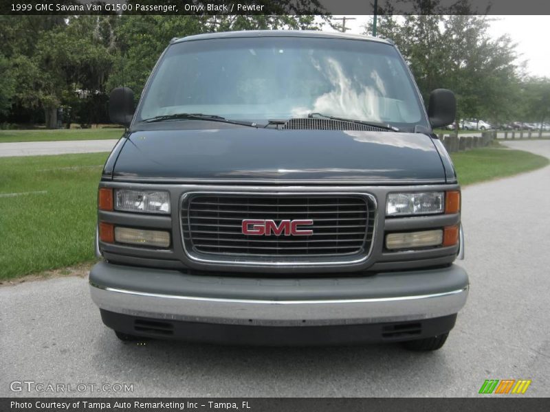 Onyx Black / Pewter 1999 GMC Savana Van G1500 Passenger