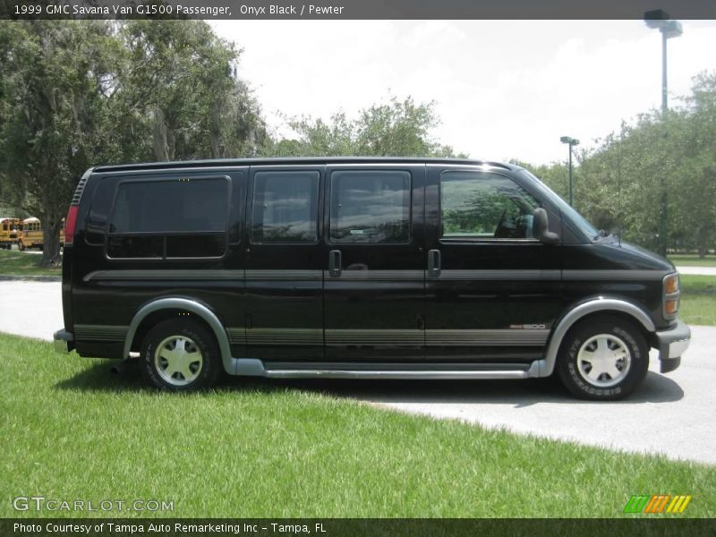 Onyx Black / Pewter 1999 GMC Savana Van G1500 Passenger