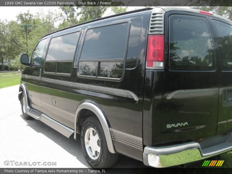 Onyx Black / Pewter 1999 GMC Savana Van G1500 Passenger