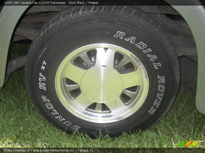 Onyx Black / Pewter 1999 GMC Savana Van G1500 Passenger