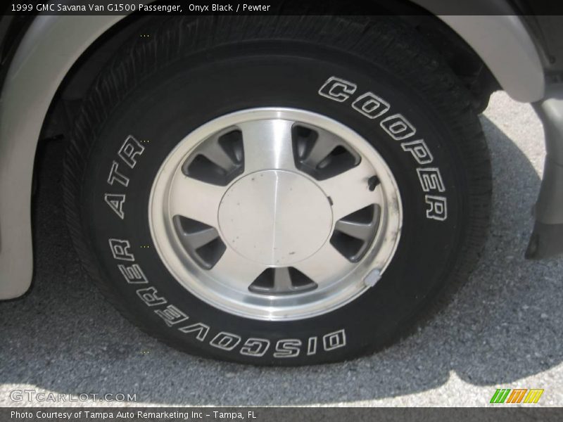 Onyx Black / Pewter 1999 GMC Savana Van G1500 Passenger