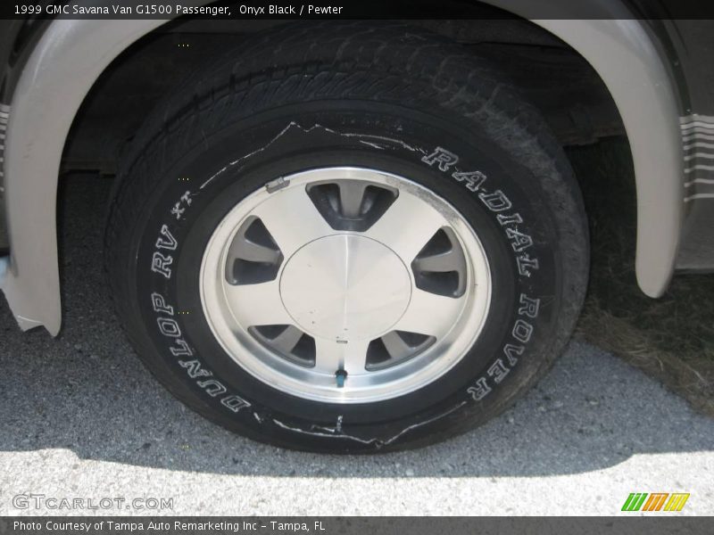 Onyx Black / Pewter 1999 GMC Savana Van G1500 Passenger