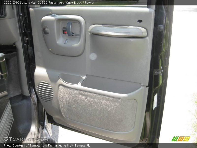 Onyx Black / Pewter 1999 GMC Savana Van G1500 Passenger