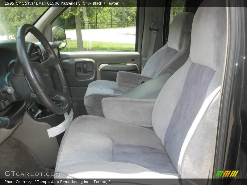 Onyx Black / Pewter 1999 GMC Savana Van G1500 Passenger