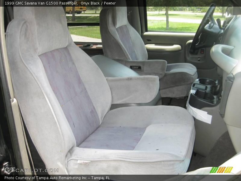 Onyx Black / Pewter 1999 GMC Savana Van G1500 Passenger