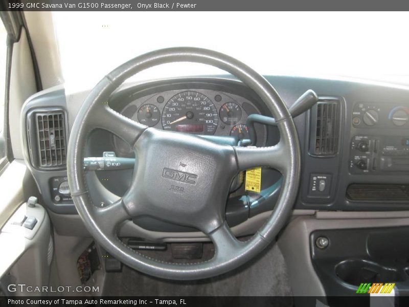 Onyx Black / Pewter 1999 GMC Savana Van G1500 Passenger