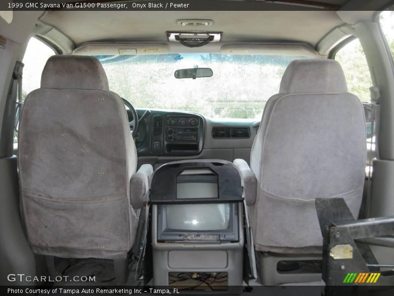 Onyx Black / Pewter 1999 GMC Savana Van G1500 Passenger