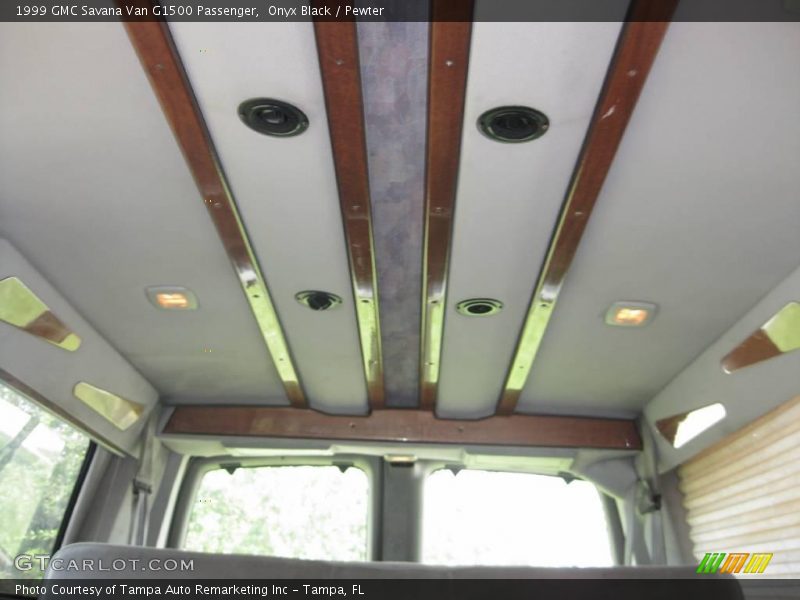 Onyx Black / Pewter 1999 GMC Savana Van G1500 Passenger