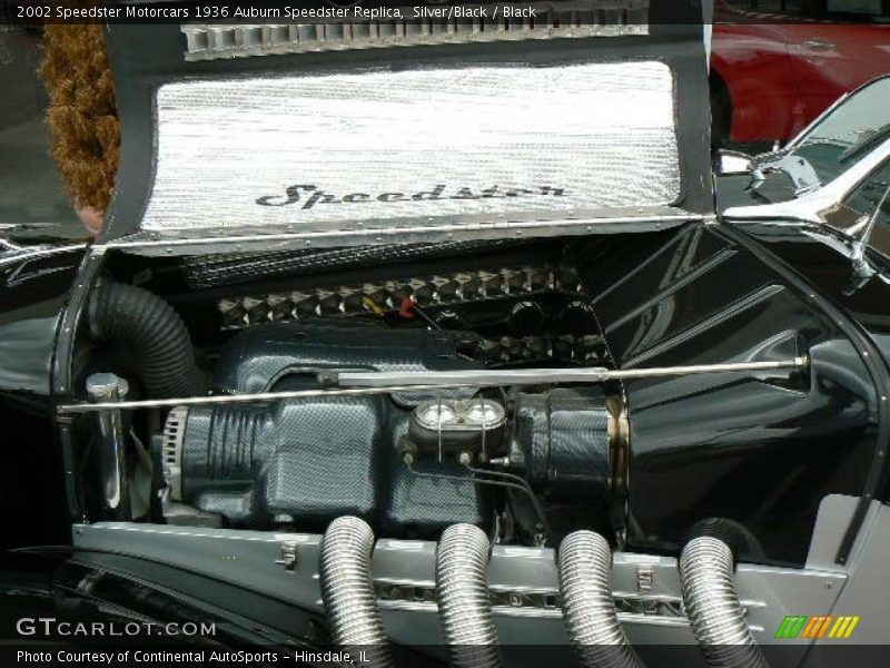 Silver/Black / Black 2002 Speedster Motorcars 1936 Auburn Speedster Replica
