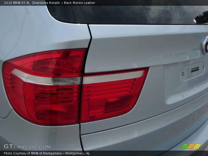 Silverstone Metallic / Black Merino Leather 2010 BMW X5 M