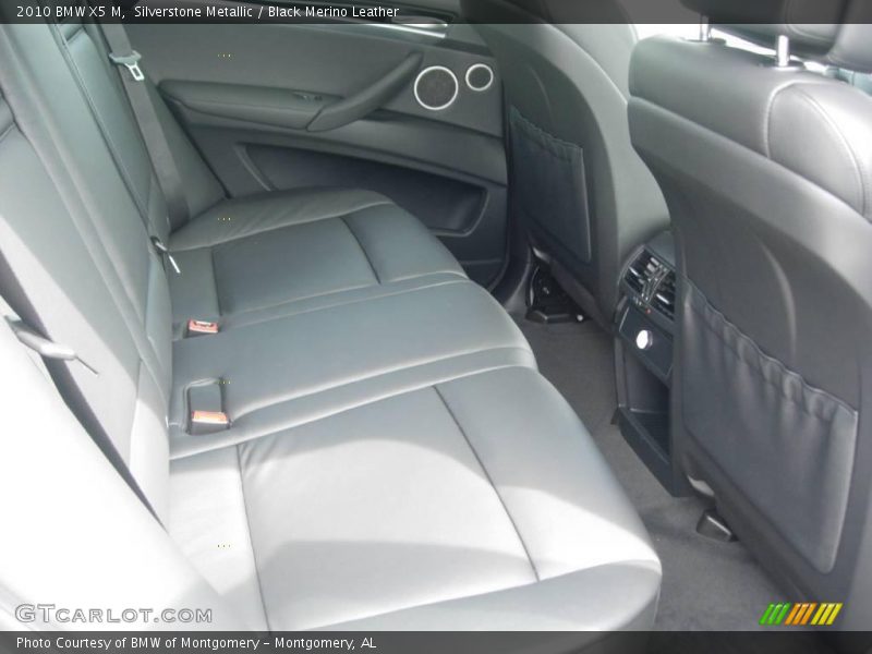 Silverstone Metallic / Black Merino Leather 2010 BMW X5 M