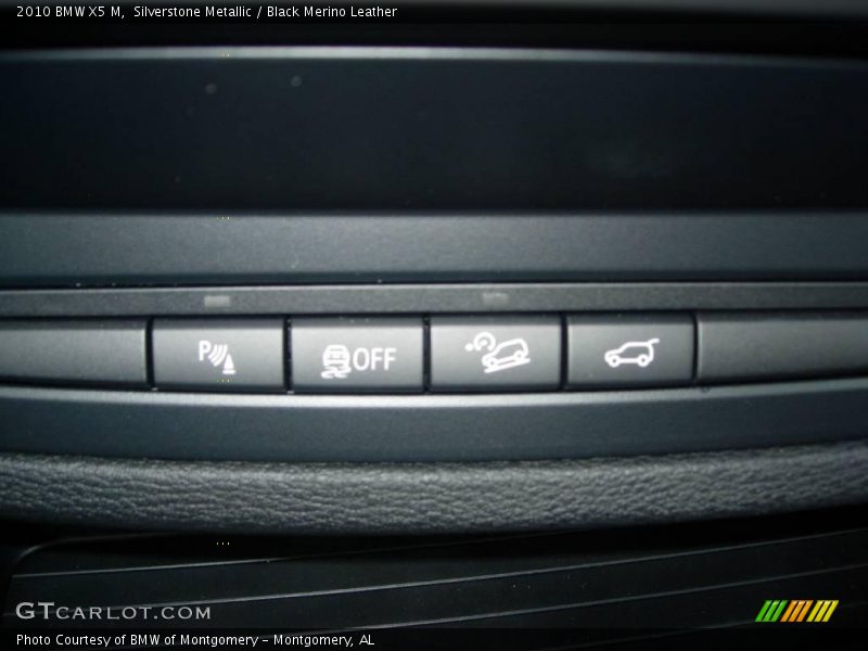 Silverstone Metallic / Black Merino Leather 2010 BMW X5 M