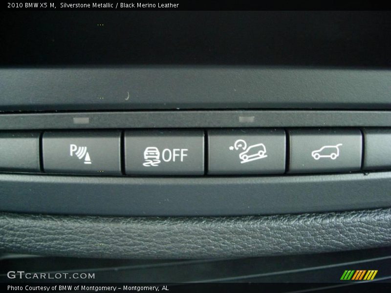 Silverstone Metallic / Black Merino Leather 2010 BMW X5 M