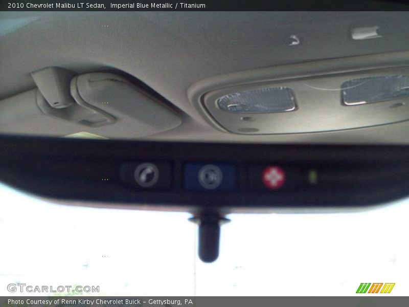 Imperial Blue Metallic / Titanium 2010 Chevrolet Malibu LT Sedan