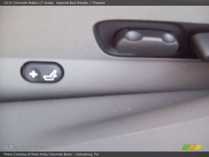 Imperial Blue Metallic / Titanium 2010 Chevrolet Malibu LT Sedan
