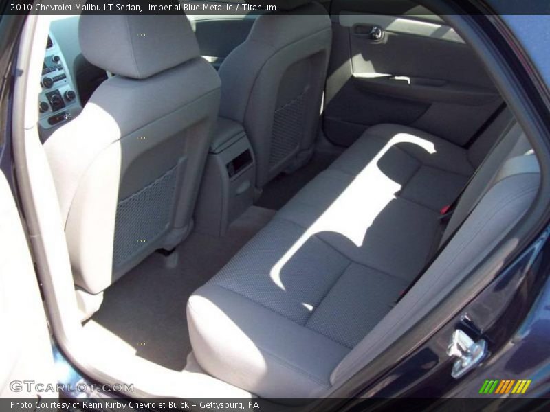 Imperial Blue Metallic / Titanium 2010 Chevrolet Malibu LT Sedan