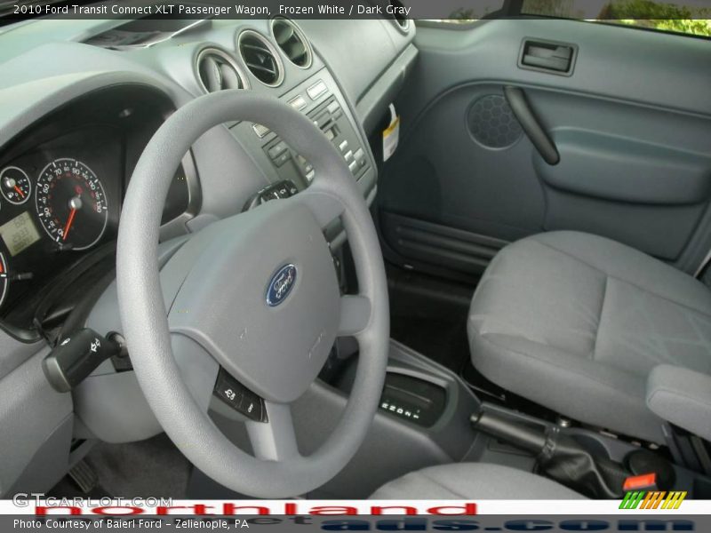 Frozen White / Dark Gray 2010 Ford Transit Connect XLT Passenger Wagon