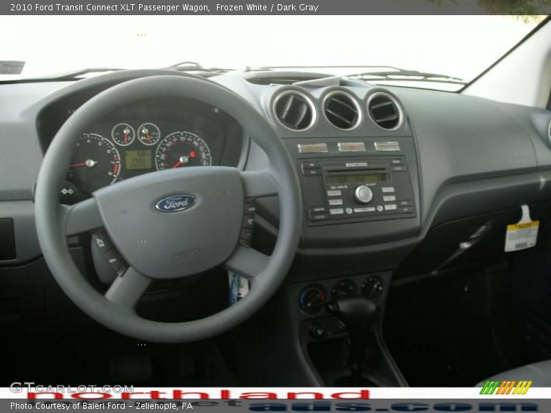 Frozen White / Dark Gray 2010 Ford Transit Connect XLT Passenger Wagon