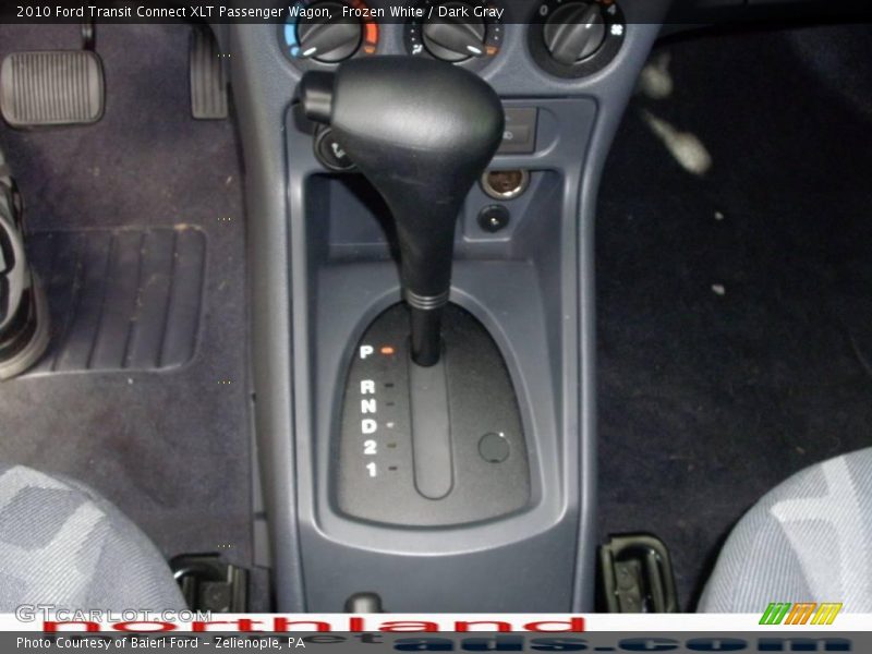 Frozen White / Dark Gray 2010 Ford Transit Connect XLT Passenger Wagon