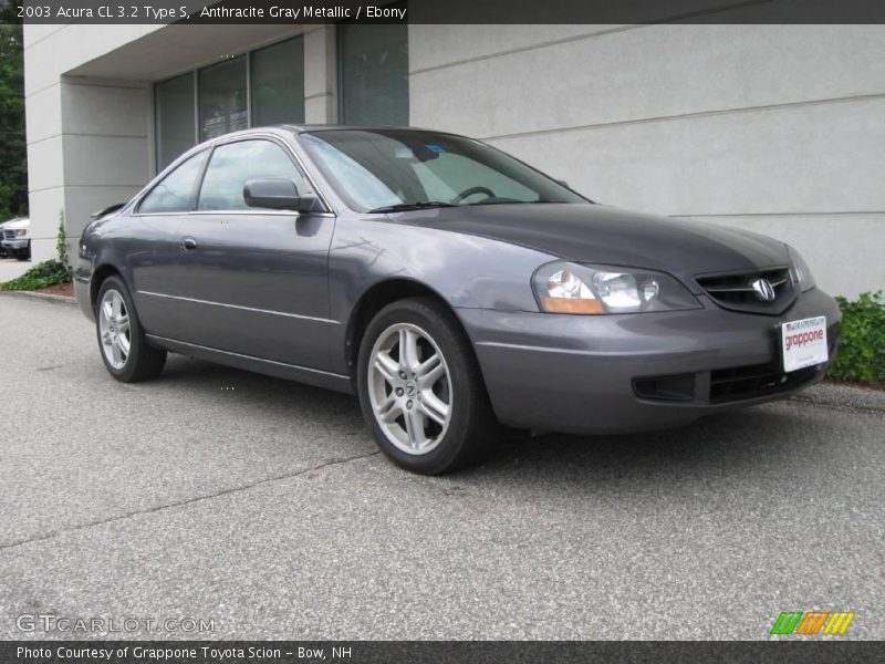 Anthracite Gray Metallic / Ebony 2003 Acura CL 3.2 Type S