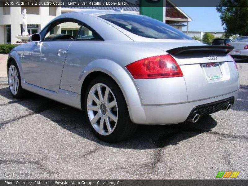 Light Silver Metallic / Ebony Black 2005 Audi TT 3.2 quattro Coupe