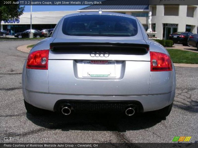 Light Silver Metallic / Ebony Black 2005 Audi TT 3.2 quattro Coupe