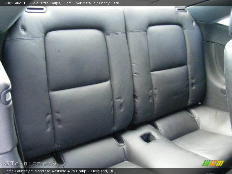 Light Silver Metallic / Ebony Black 2005 Audi TT 3.2 quattro Coupe