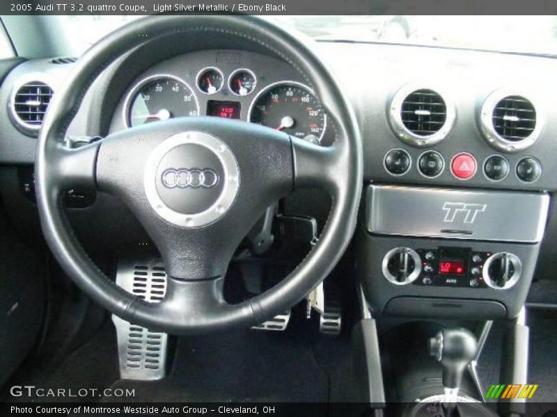Light Silver Metallic / Ebony Black 2005 Audi TT 3.2 quattro Coupe