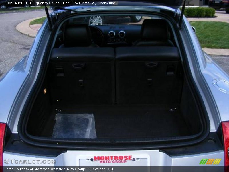 Light Silver Metallic / Ebony Black 2005 Audi TT 3.2 quattro Coupe