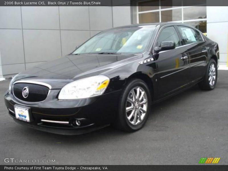 Black Onyx / Tuxedo Blue/Shale 2006 Buick Lucerne CXS