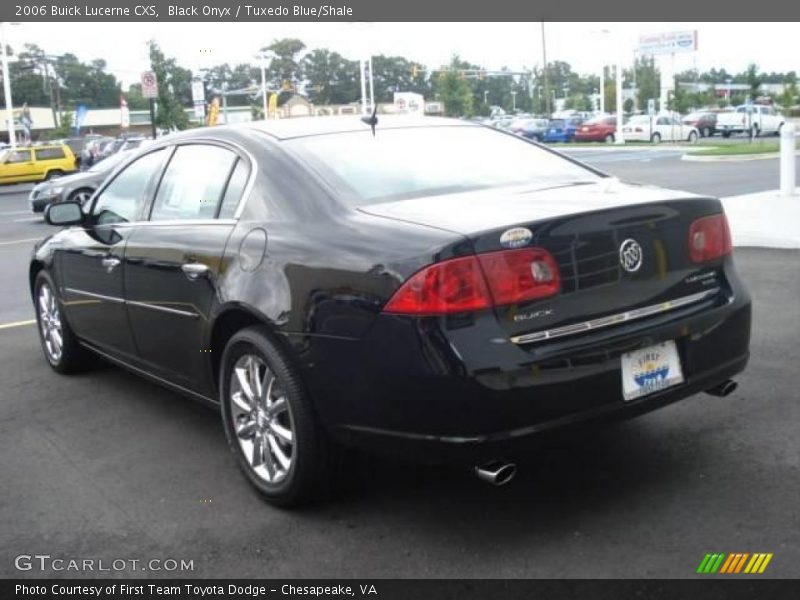 Black Onyx / Tuxedo Blue/Shale 2006 Buick Lucerne CXS