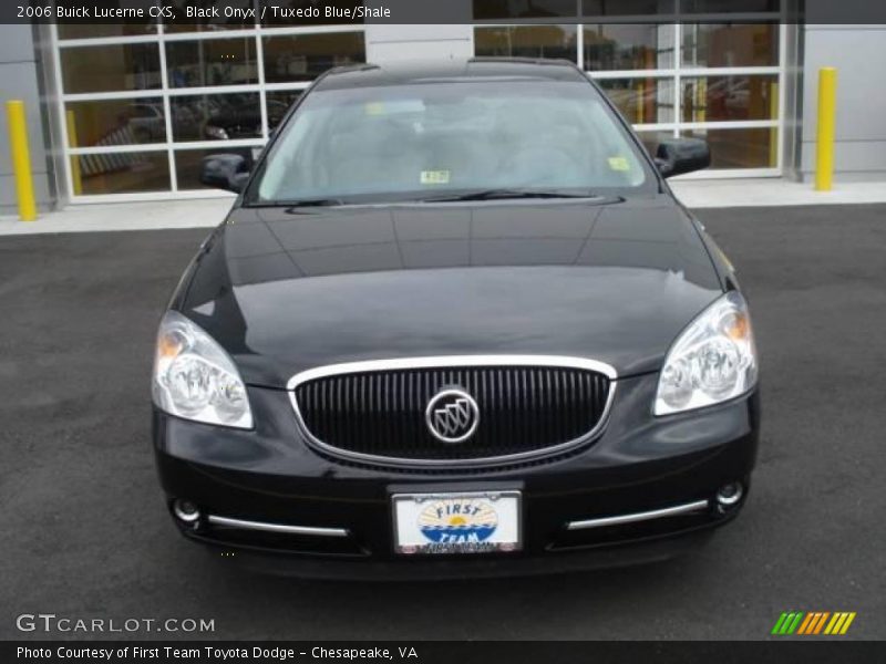 Black Onyx / Tuxedo Blue/Shale 2006 Buick Lucerne CXS